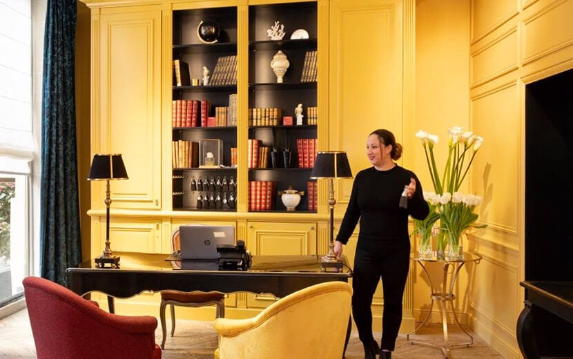 Reception odeon hotel paris